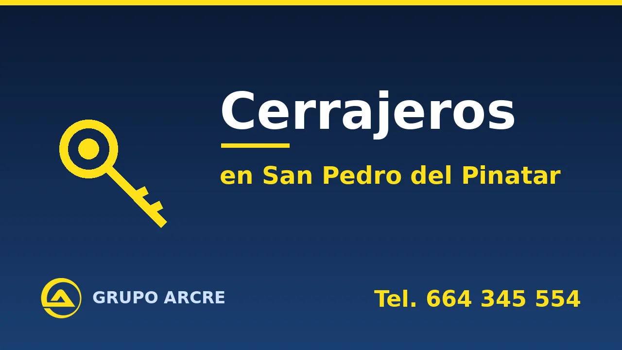 Cerrajería profesional en San Pedro del Pinatar